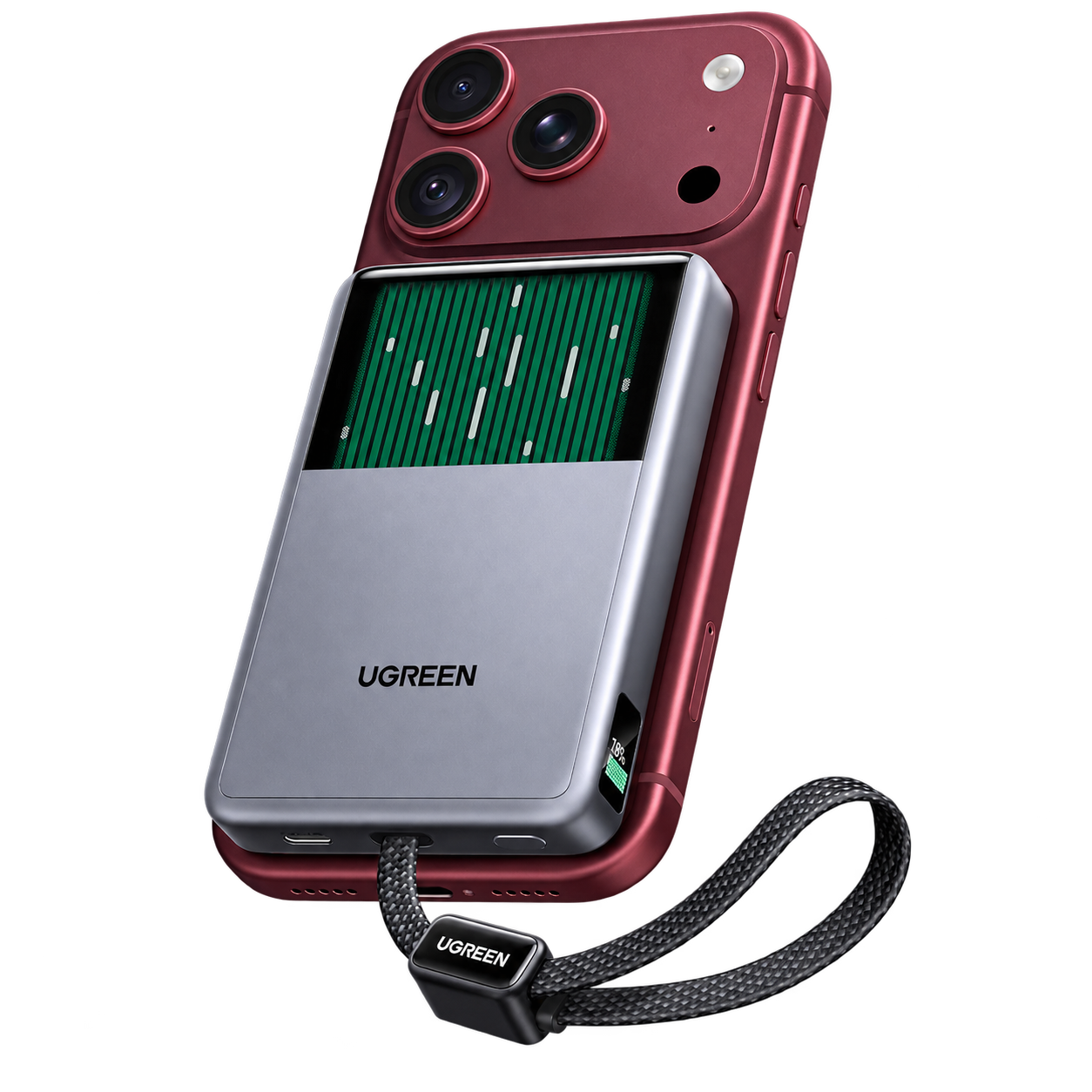 UGREEN MagFlow Pro Qi2 25W 液冷マグネット式モバイルバッテリー 10000mAh