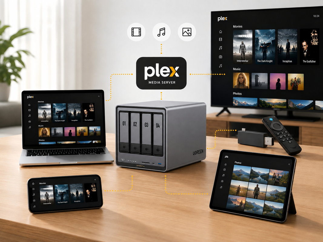 NASでPlexを使う
