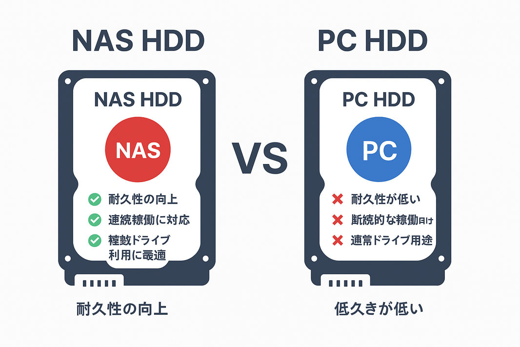 NAS HDD vs PC HDD