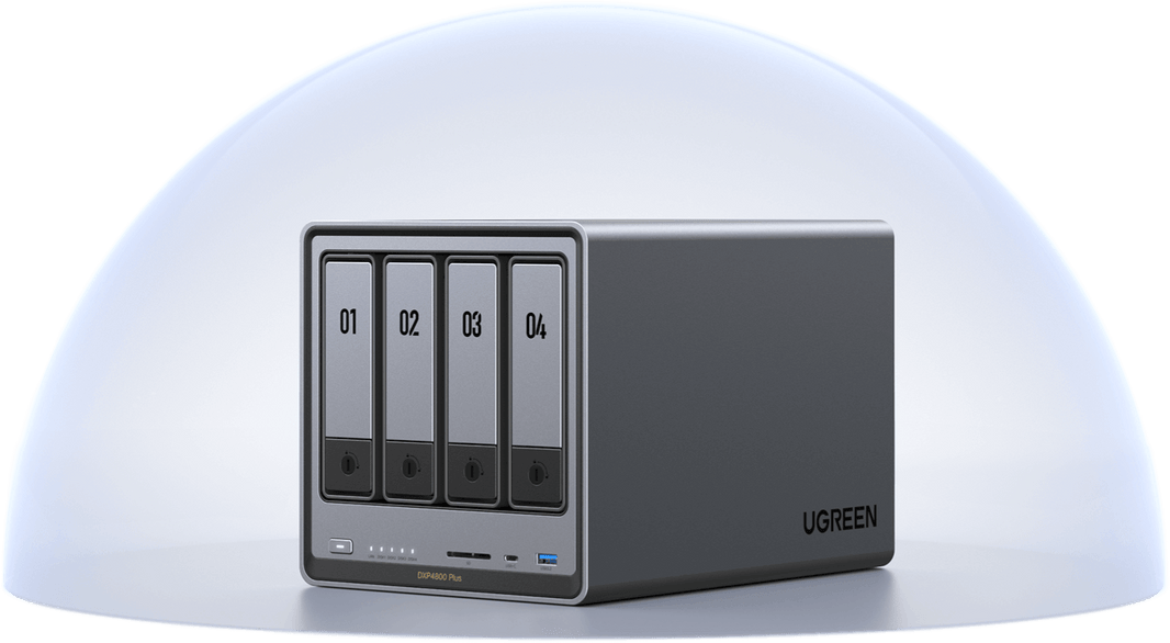 ugreen nas  dxp4800 plus
