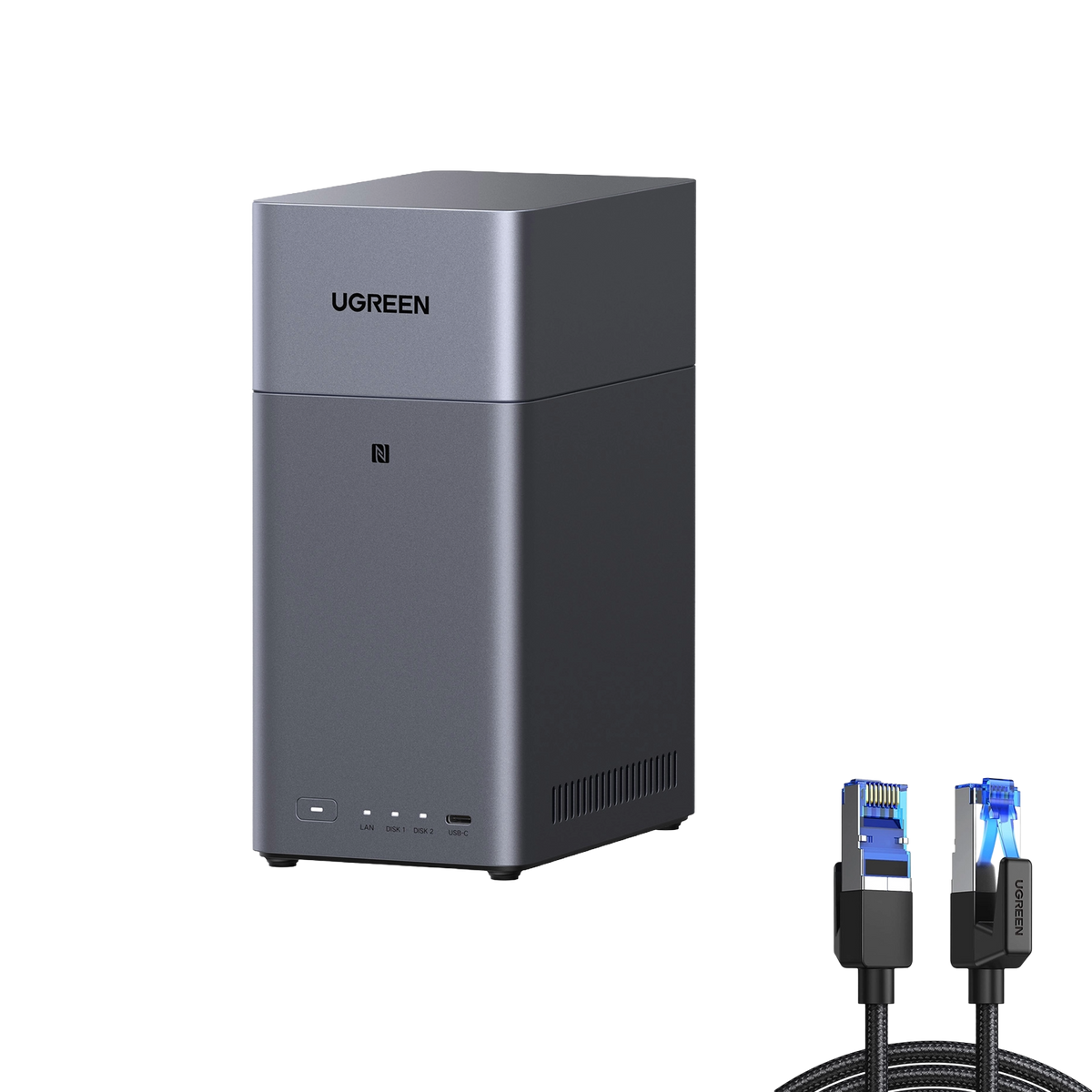 く*ら様 UGREEN NASync DH2300 2ベイ NAS 本体 新品未 NASync DH2300 2ベイNASストレージ｜家庭用・初心者向け