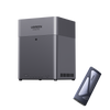 NASync DH4300 Plus本体とUGREENポータブルSSDを組み合わせた外部ストレージ利用のイメージ