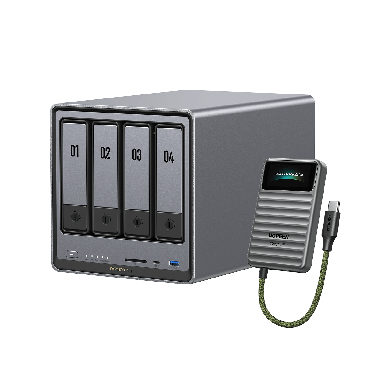 UGREEN 4ベイ NASストレージ - 144TB超大容量と高速10GbE転送 UGREEN 4ベイ NASストレージ - 144TB超大容量と高速10GbE転送