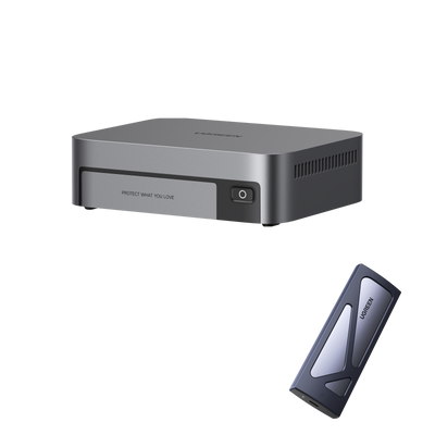 DXP480T Plus+M.2 SSD 外付けケース