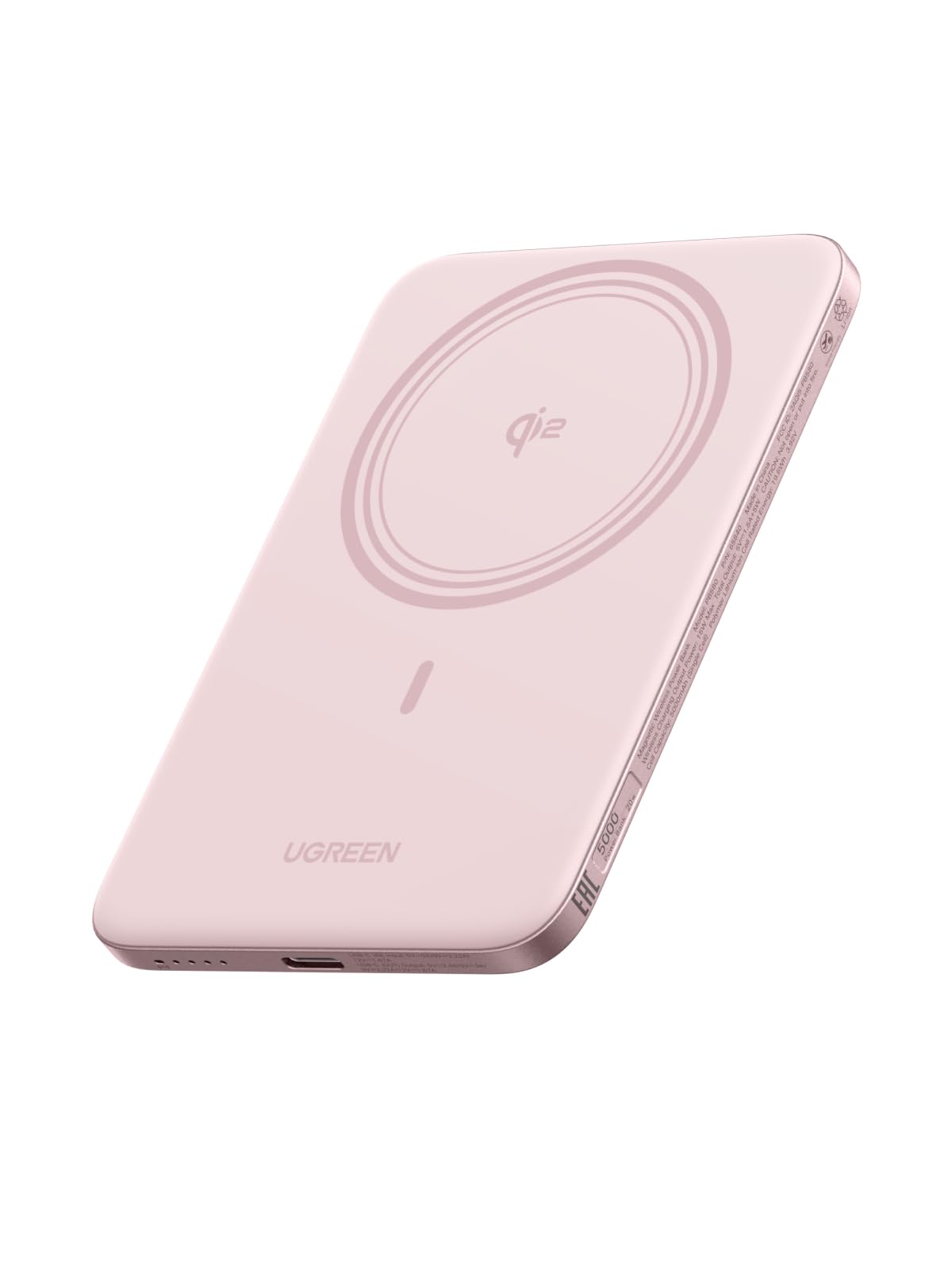 UGREEN Air 5000mAh | 8.6mm超薄型Qi2モバイルバッテリー
