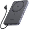 UGREEN Air モバイルバッテリー 10000mAh 薄型 Qi2 15W MagSafe対応 ケーブル内蔵
【ATL製セル×難燃技術】マグネット式ワイヤレス充電｜軽量・小型設計｜USB-C PD 30W対応 ｜パススルー充電対応｜ iPhone 17/16/15/14 シリーズ / Air対応 ｜PB570｜グレー