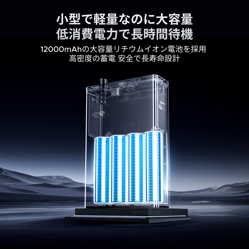 UGREEN NAS用12000mAhリチウムイオンバッテリー内蔵UPSの内部構造と大容量蓄電設計