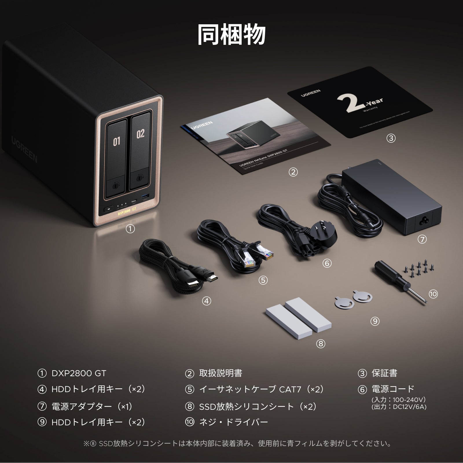 DXP2800 GT｜10GbE・Ryzen搭載NAS