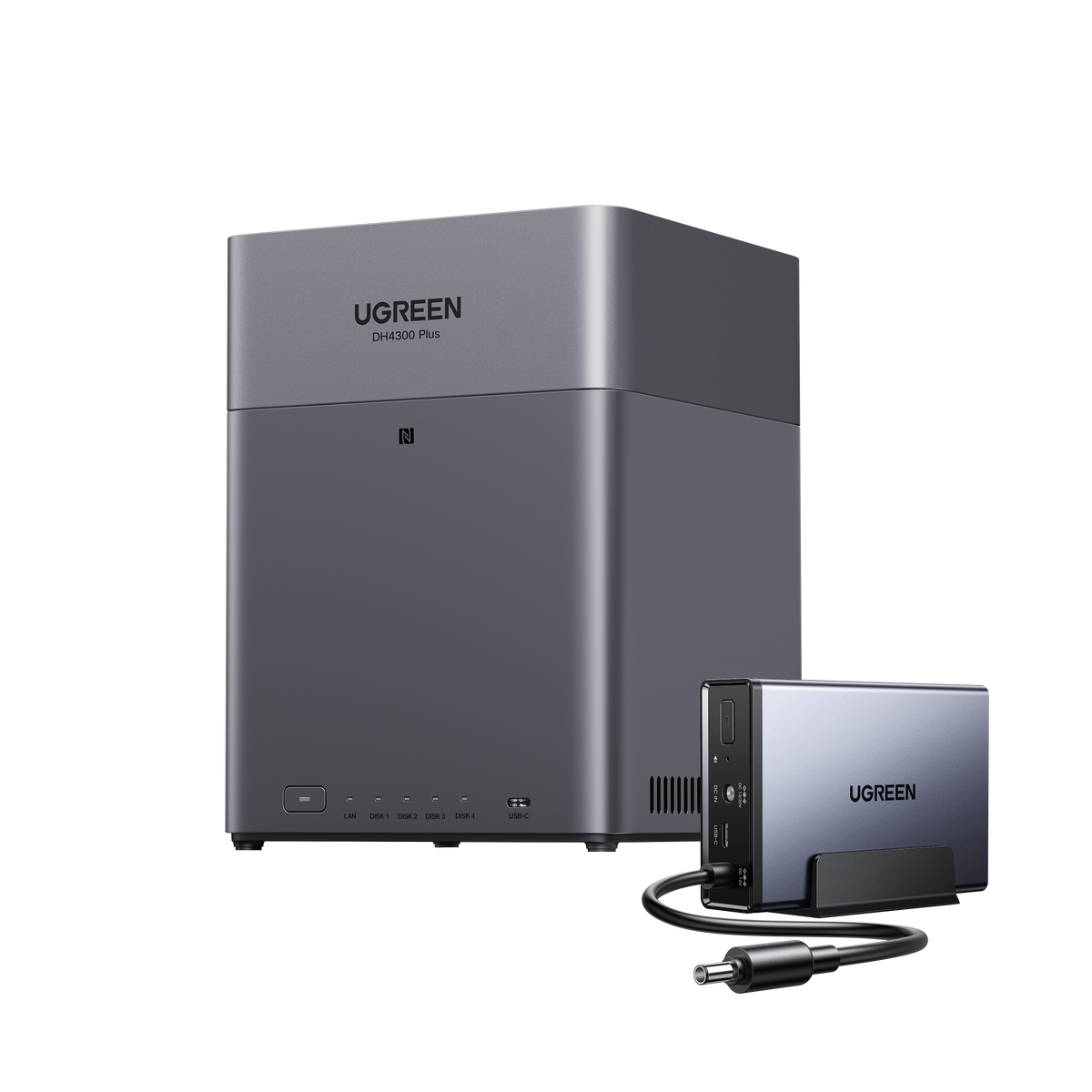 DH4300 Plus NAS ストレージ 4ベイ・2.5GbE対応 DH4300 Plus NAS ストレージ 4ベイ・2.5GbE対応