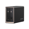 UGREEN NASync DXP2800 GTの2ベイNAS本体を斜め前方から撮影した製品画像