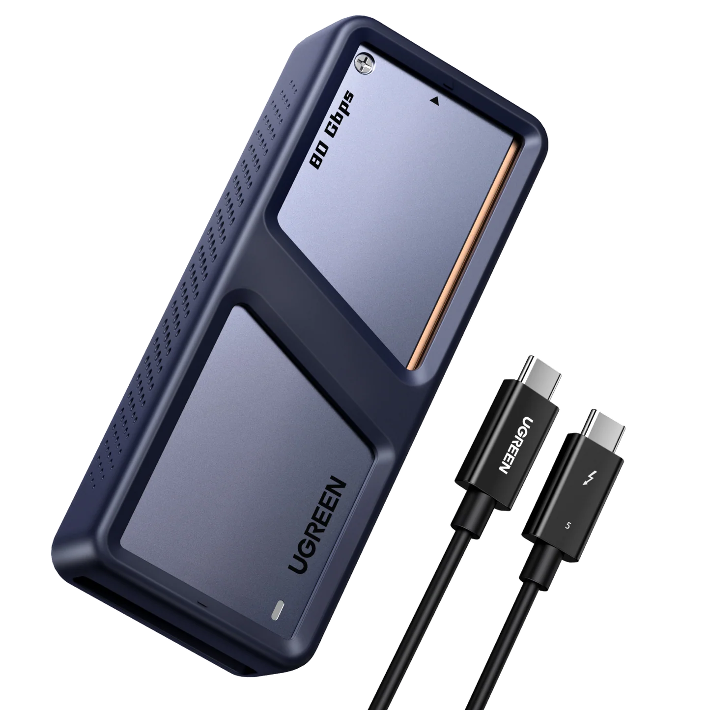 UGREEN 80Gbps 8TB M.2 NVMe SSD外付けケース